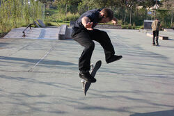 Ian 180 heelflip