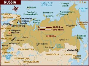 Russia map 001