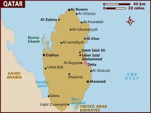 Qatar map 001