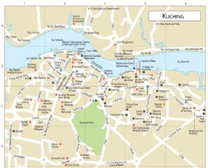 Kuching Map 001