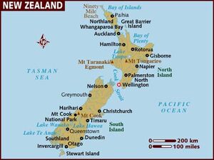 New Zealand map 001