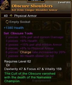 Obsure Shoulders