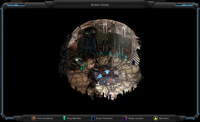 Broken dome map screenshot