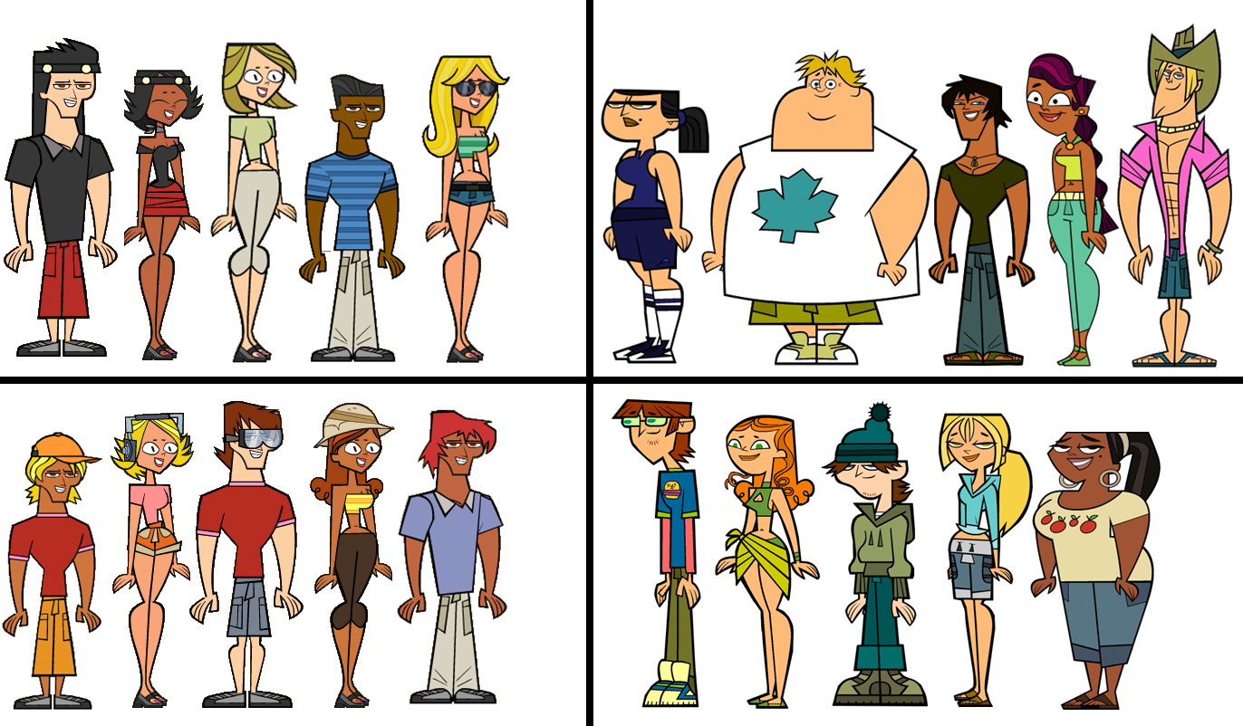 Image - Cast for Total Drama The City.png | Total Drama Wiki | Fandom ...