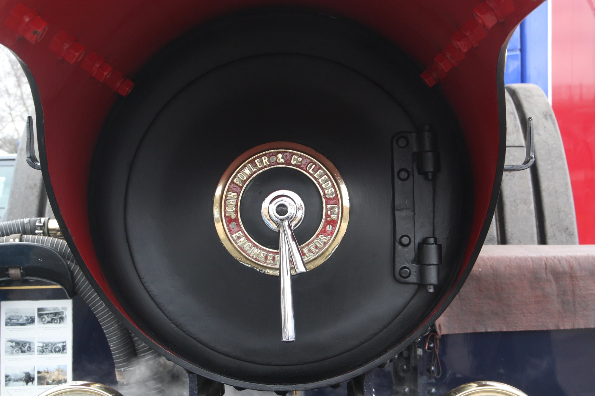 Image Fowler no.15653 smoke box IMG 8407.JPG Tractor