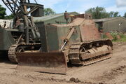 Caterpillar D7 armoured bulldozer - Russell Saywell - IMG 9540