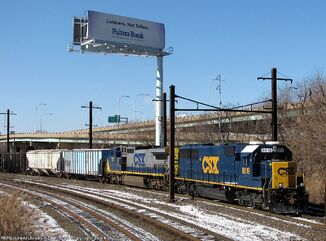 CSX 8619 SD50-3