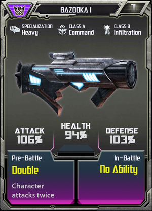 (Decepticons) Bazooka I