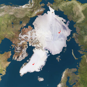 Arctic map