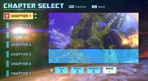 Transformers Devastation Story Mode Menu.jpg