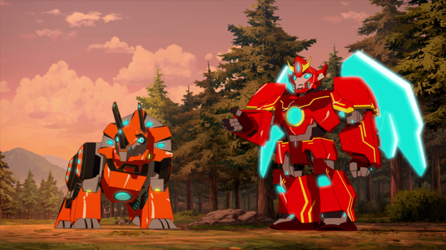 Tiedosto:Tricerashot and Buzzstrike (Mini-Con Madness).png