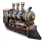 Decapod locomotive