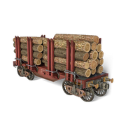 Large-flatcar-for-wood
