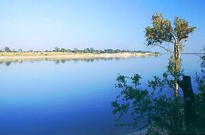 Zambezi River near Zambezi Town