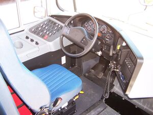 International 3300 Drivers view
