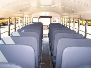International 3300 Seating View