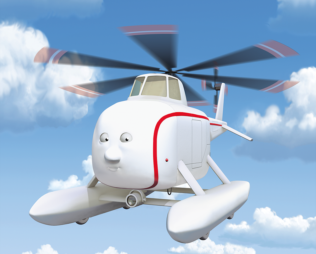 helicopter on thomas the tank engine