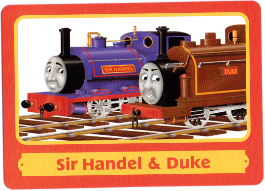 Image - ThomasTradingCardsSirHandel&Duke.png | Thomas the Tank Engine ...