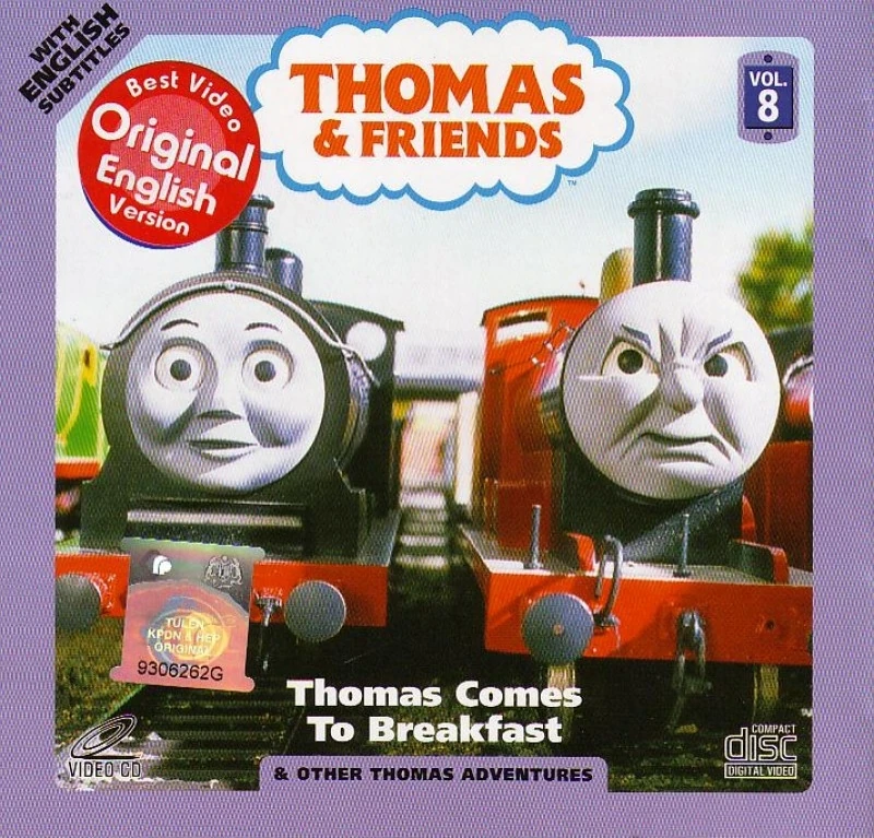 Thomas Comes to Breakfast and Other Thomas Adventures (Malaysian DVD
