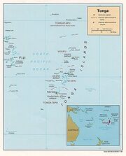 Tonga Map