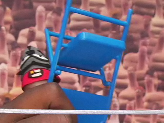Big Time wth a chair