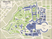 Vatican city map