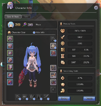 Characterinfo-gear&stats