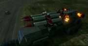 Nuclear Missile Launch Truck