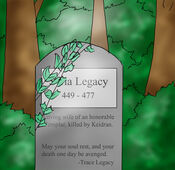 Saria's Tombstone