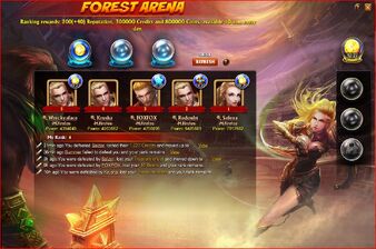 Arena prefight.