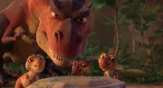 Momma Dino and babies