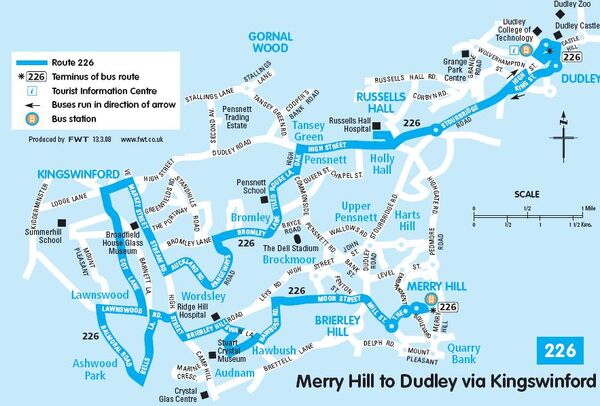 226 Hansons route map