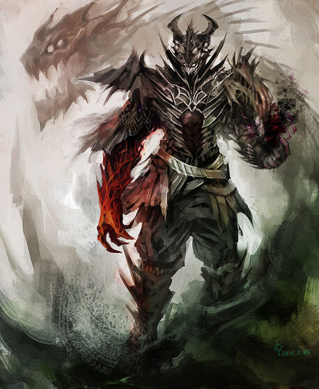 Demon warlock by maclq-d4u7a5v
