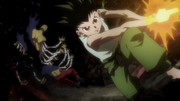 Gon Scissors attack
