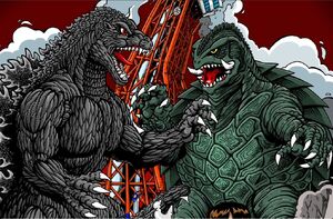 Godzilla vs Gamera