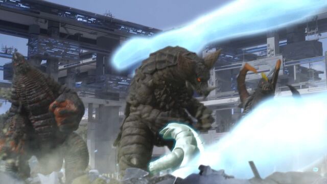 File:UX-EX Gomora, EX Red King and Tsurugi Demaaga Screenshot 001.jpg