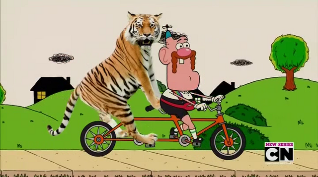 File:Uncle Grandpa, Belly Bag, and GRFT in Tiger Trails 20.png