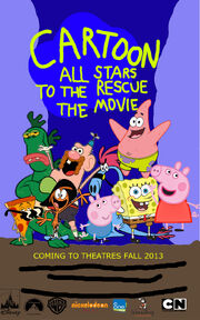 Cartoon All Stars To The Rescue The Movie Poster (2013)