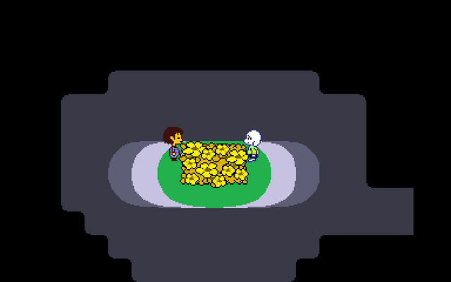 File:开始的花床处的Asriel.png
