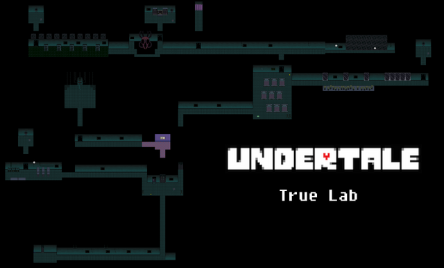 Файл:Undertale complete map true lab by higurashikarly-d9g9dt2.png