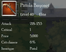 Pistola Bayonet