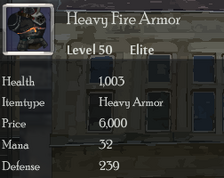 Heavy Fire Armor