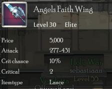 Angels Faith Wing