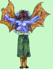 Manananggal of Philippine Mythology Commons