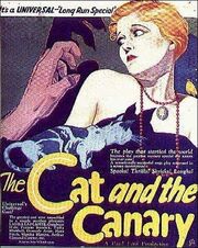 CatandtheCanaryPoster