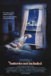 Batteries not included. poster