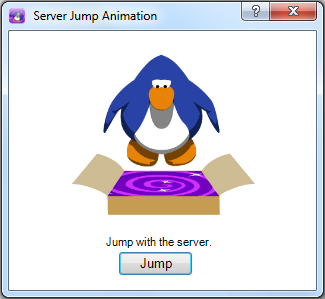 Server Jump Animation interface