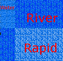 Water river rapid