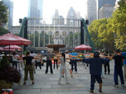 Qi gong practiotoners