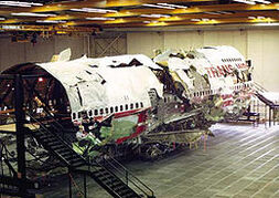 Twa flight 800 wreckage